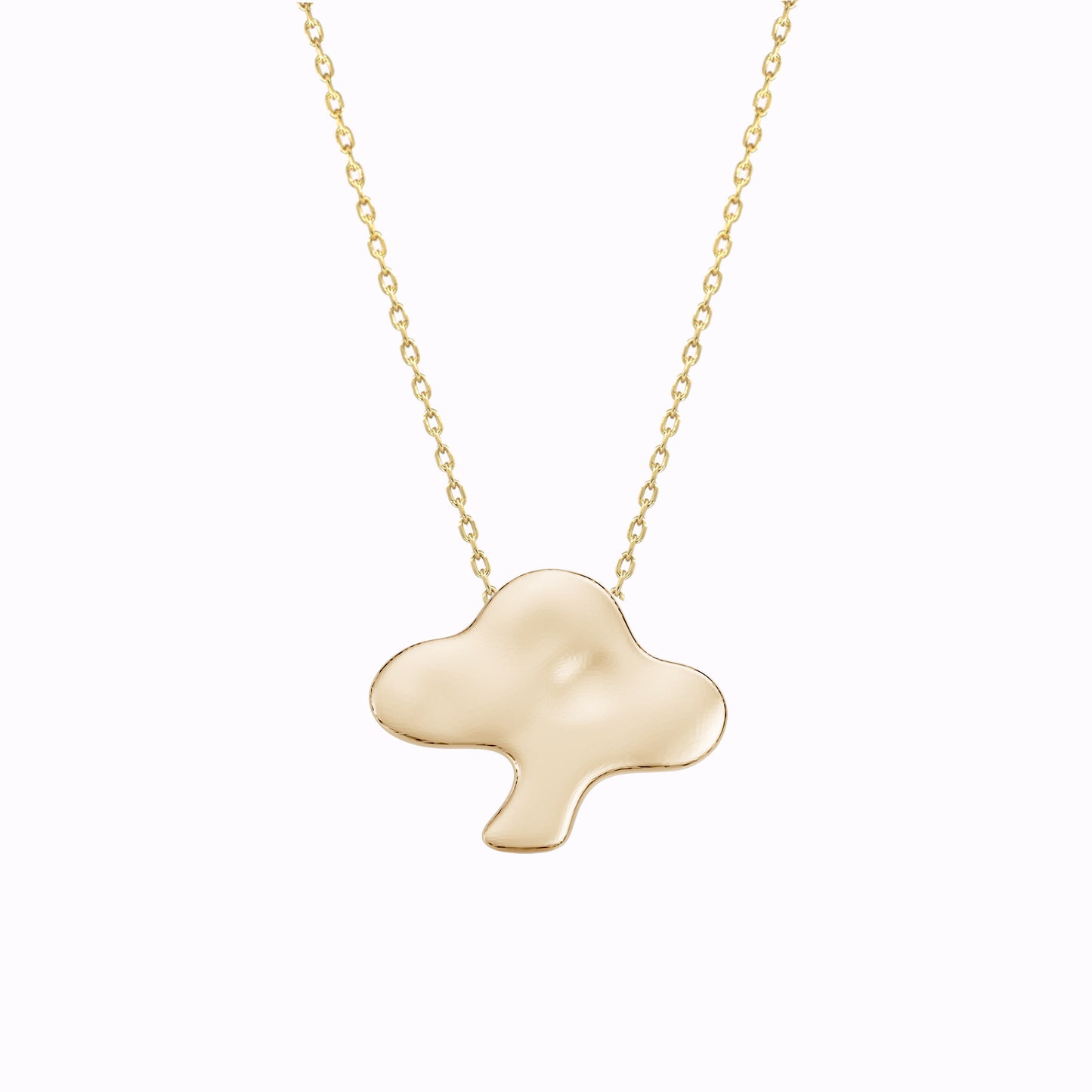 Sonamu Pine Necklace 14K Solid Gold | The Eternal Ten 소나무