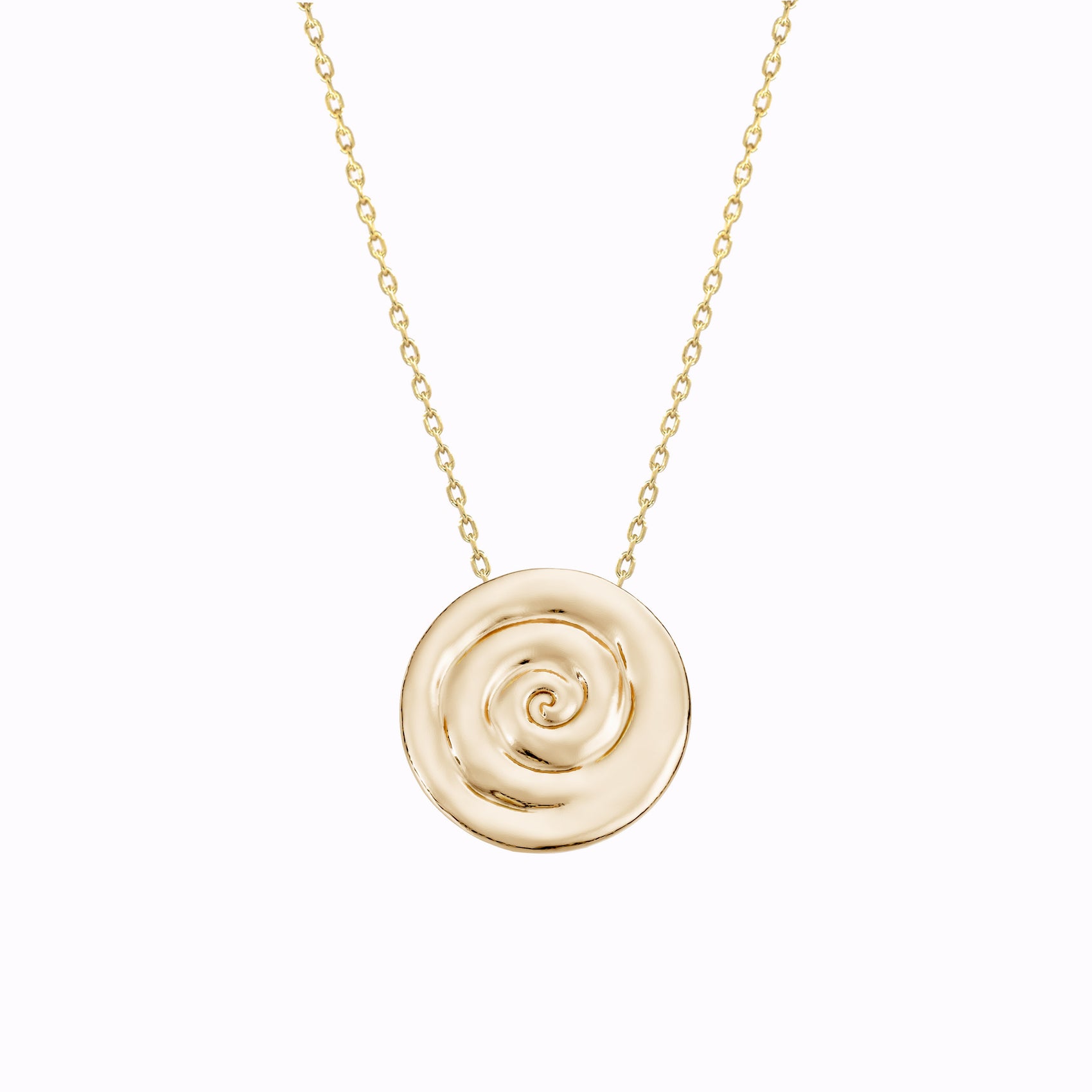 Mul Water Necklace 14K Solid Gold | The Eternal Ten 물