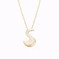 Hak Crane Necklace 14K Solid Gold | The Eternal Ten 학