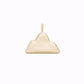 Mountain Charm Necklace 14K Solid Gold | Ten Symbols of Longevity 십장생 산