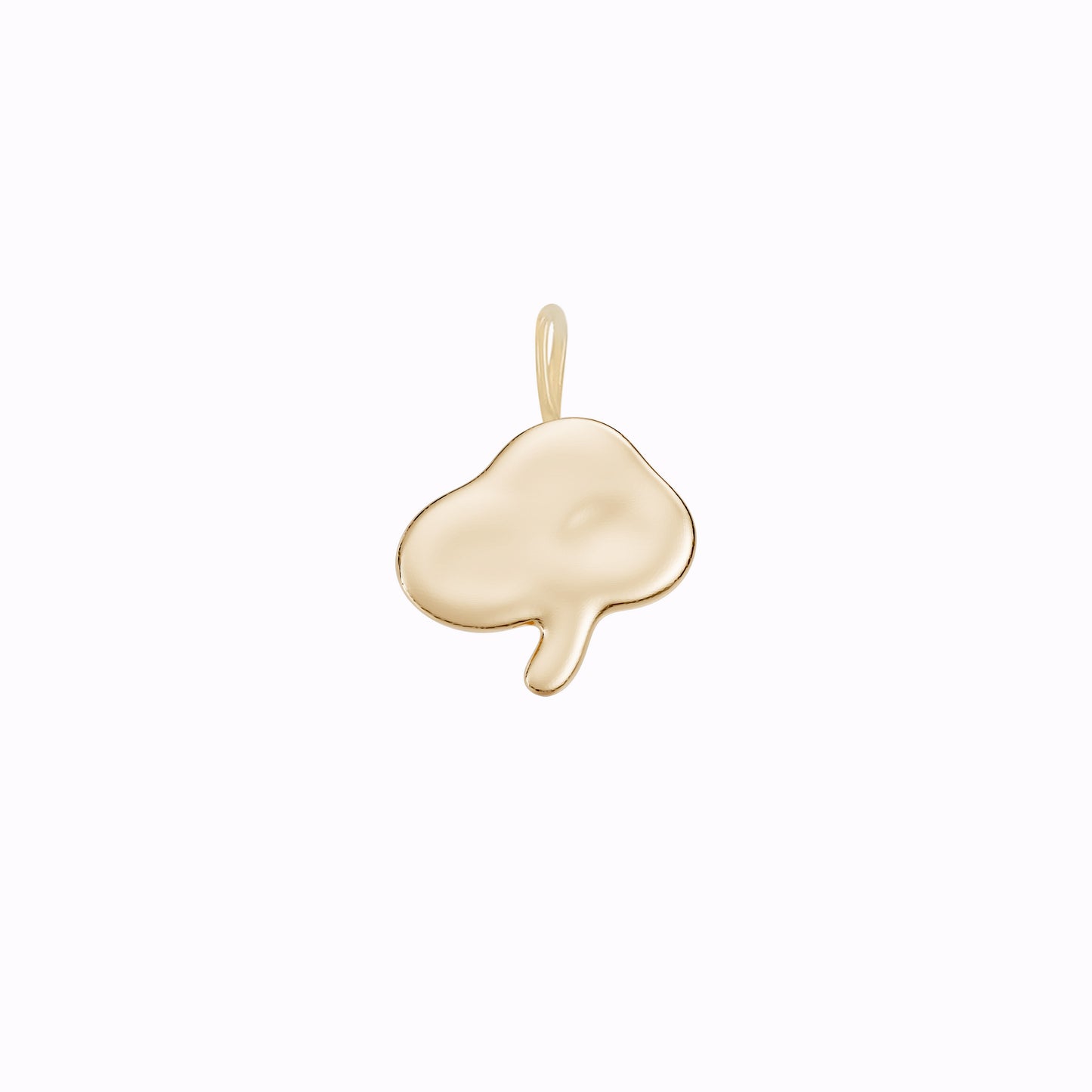 Mystic Herb Charm Necklace 14K Solid Gold | Ten Symbols of Longevity 십장생 불로초