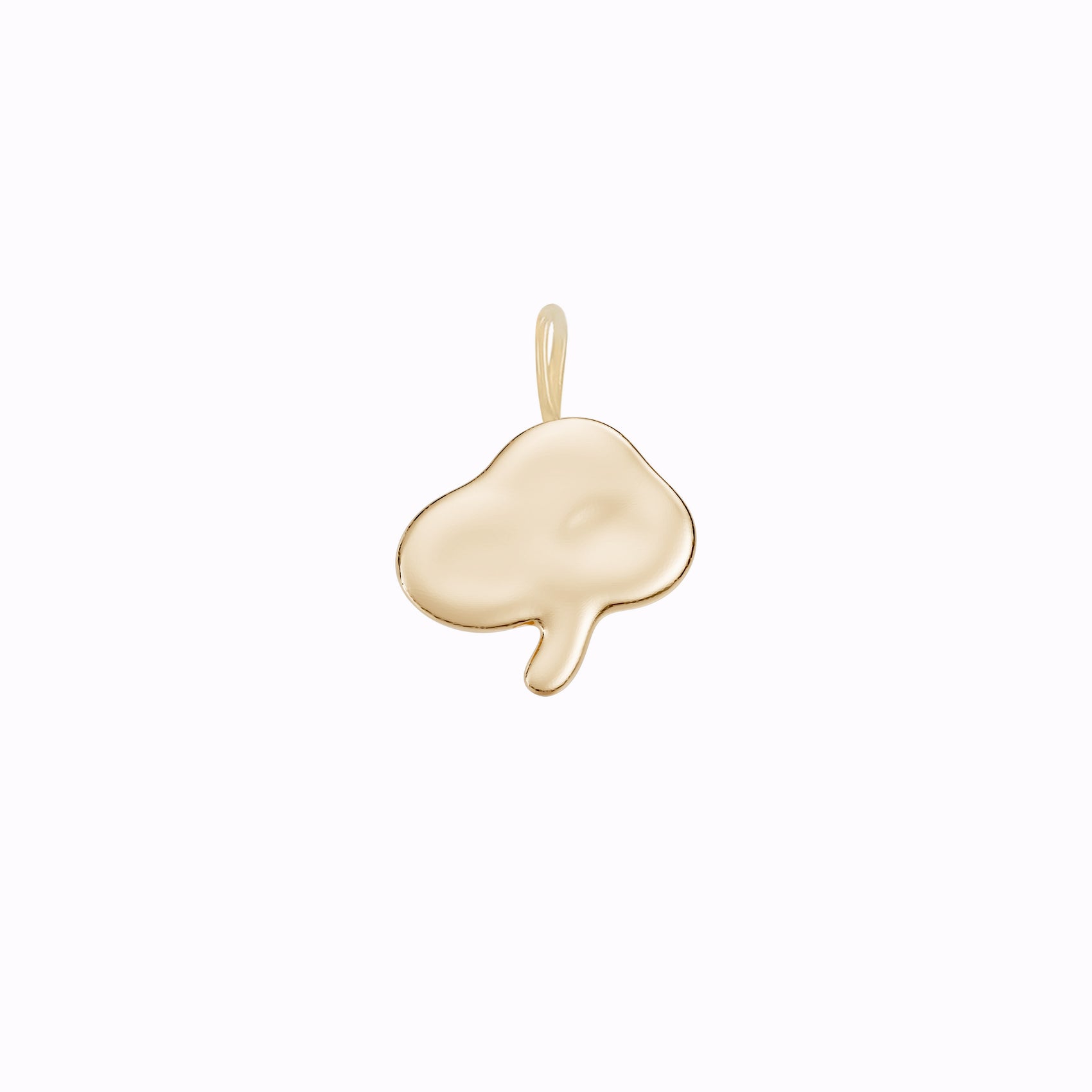 Mystic Herb Charm Necklace 14K Solid Gold | Ten Symbols of Longevity 십장생 불로초