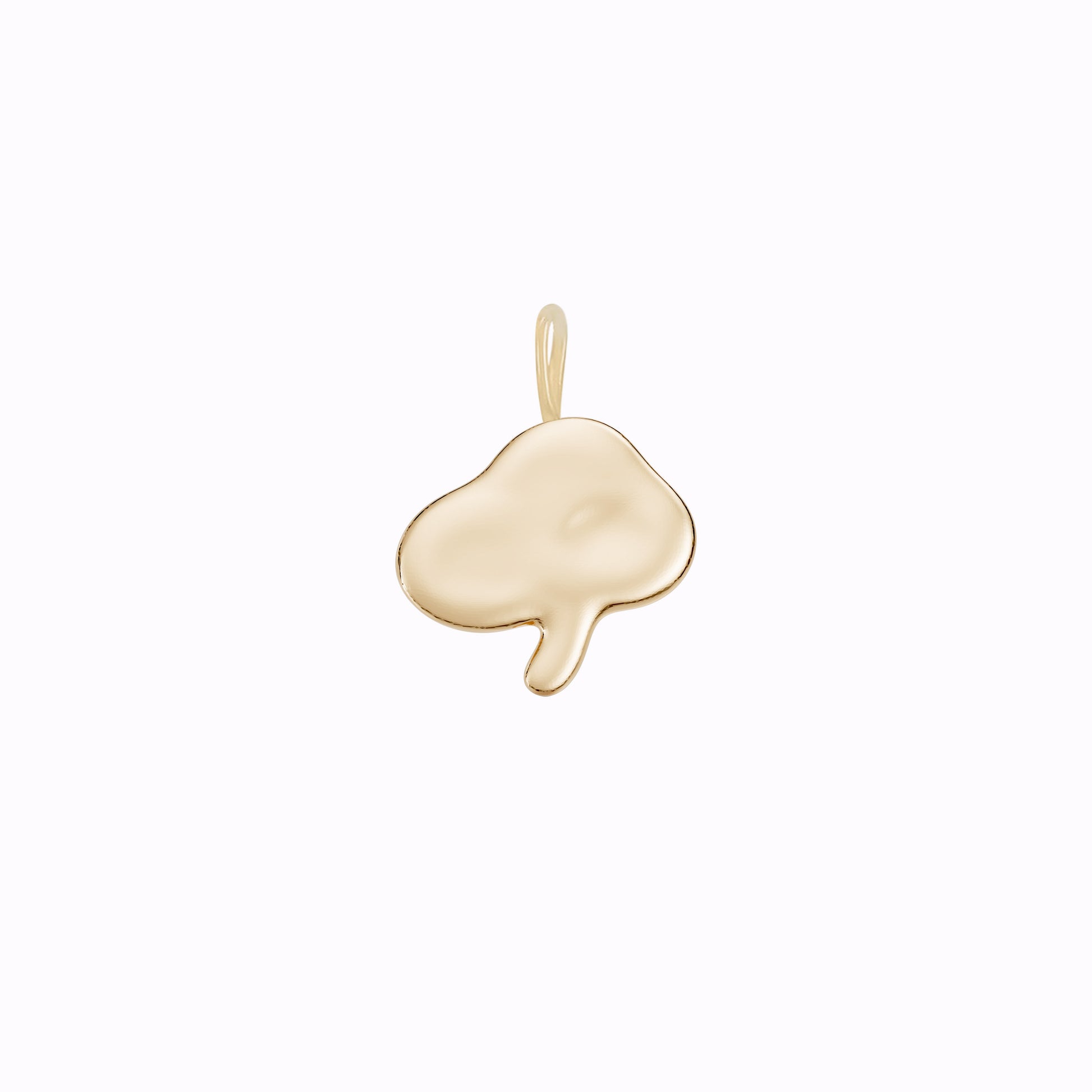Mystic Herb Charm Necklace 14K Solid Gold | Ten Symbols of Longevity 십장생 불로초