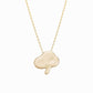 Immortal Bloom Mystic Herb Charm Necklace 14K Solid Gold | Ten Symbols of Longevity 십장생 불로초 | BY L’AIMÉ NEW YORK 
