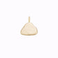 Rock Lucky Charm Necklace 14K Solid Gold | Korean Ten Symbols of Longevity 십장생 바위
