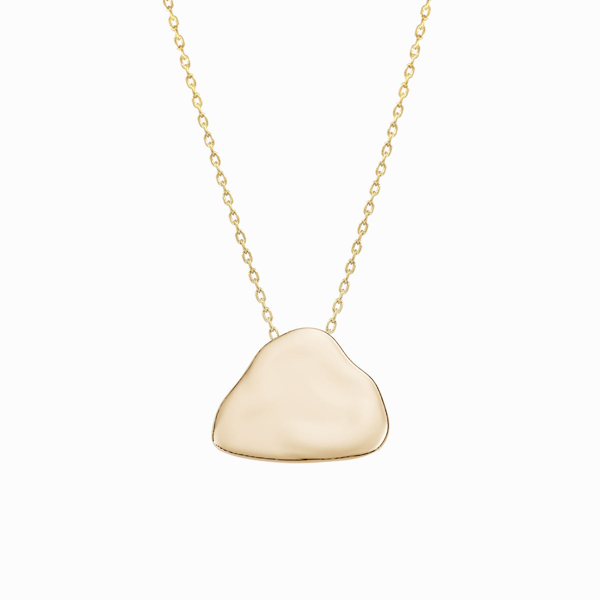 Dol Rock Charm Necklace 14K Solid Gold | The Eternal Ten 십장생 바위 | Ten Symbols of Longevity | BY L’AIMÉ NEW YORK 
