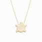 Geobugi Turtle Charm Necklace 14K Solid Gold | The Eternal Ten 거북이 | Ten Symbols of Longevity 십장생 | BY L’AIMÉ NEW YORK 
