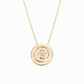 Mul Water Charm Necklace 14K Solid Gold | The Eternal Ten 물 | Ten Symbols of Longevity 십장생 | BY L’AIMÉ NEW YORK 