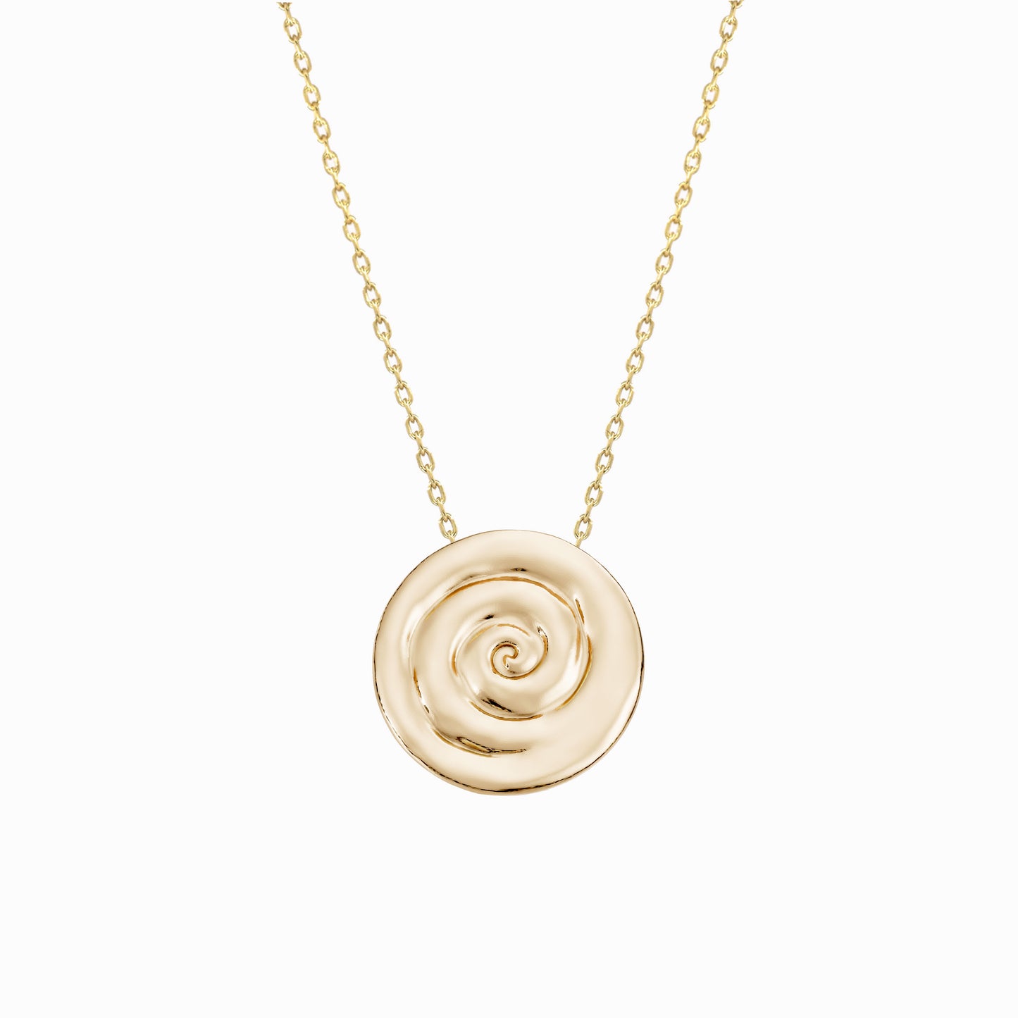 Mul Water Charm Necklace 14K Solid Gold | The Eternal Ten 물 | Ten Symbols of Longevity 십장생 | BY L’AIMÉ NEW YORK 