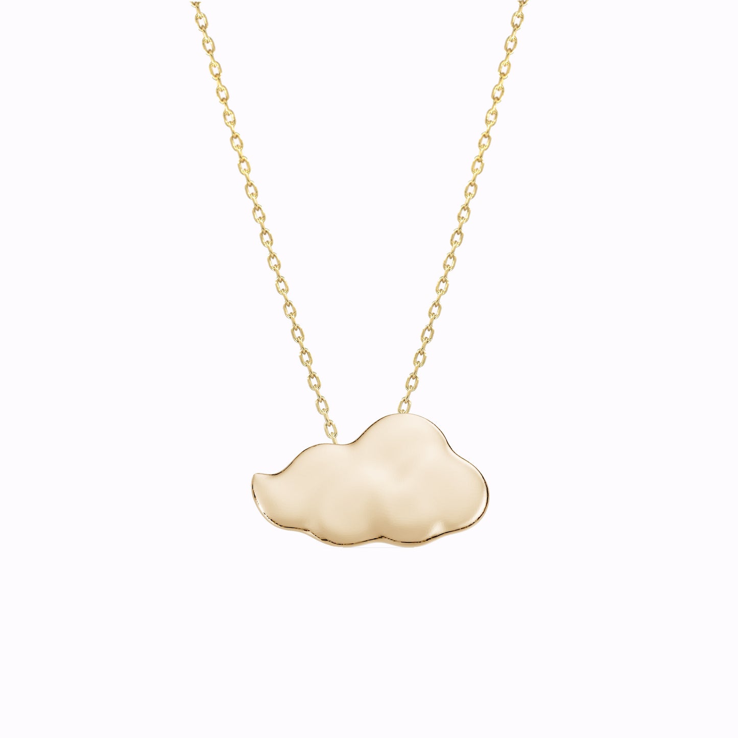 Gureum Cloud Necklace 14K Solid Gold | The Eternal Ten 구름