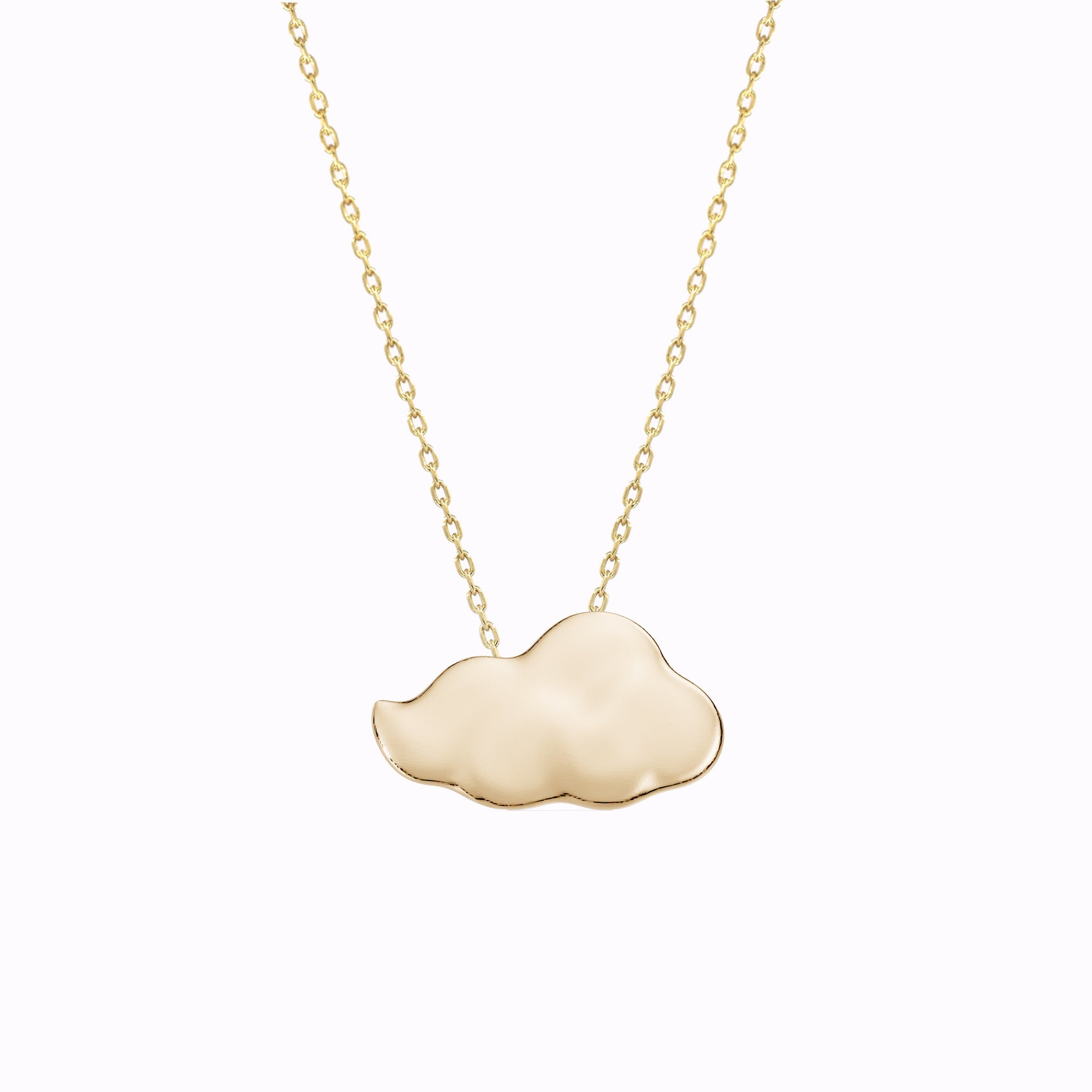 Gureum Cloud Necklace 14K Solid Gold | The Eternal Ten 구름