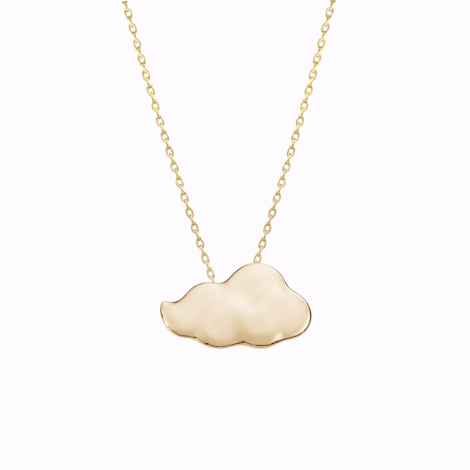 Gureum Cloud Necklace 14K Solid Gold | The Eternal Ten 구름