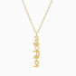 Hangul Korean Custom Name Pendant in 14K Solid Gold – Personalized