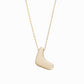 Puffy Bubble Hangul Initial Korean Letter Pendant 14K Solid Gold 한글 목걸이 | BY L’AIMÉ NEW YORK  바이라메 뉴욕