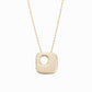Puffy Bubble Hangul Initial Korean Letter Pendant 14K Solid Gold 한글 목걸이 | BY L’AIMÉ NEW YORK  바이라메 뉴욕
