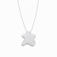 BY L’AIMÉ NEW YORK Puffy Korean Hangul Initial Pendant Sterling Silver 