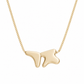 Custom Puffy Korean Hangul Initial Cuban Chain Necklace 14K Solid Gold – Personalized