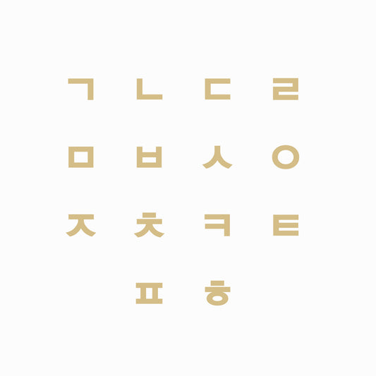 Korean Name Hangul Initial Pavé Lab Diamond Necklace 14K Solid Gold Letter Charm ㅈㅁ – Personalized | BY L’AIMÉ NEW YORK