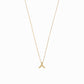 Korean Hangul LetterNecklace 14K Solid Gold ㅅ