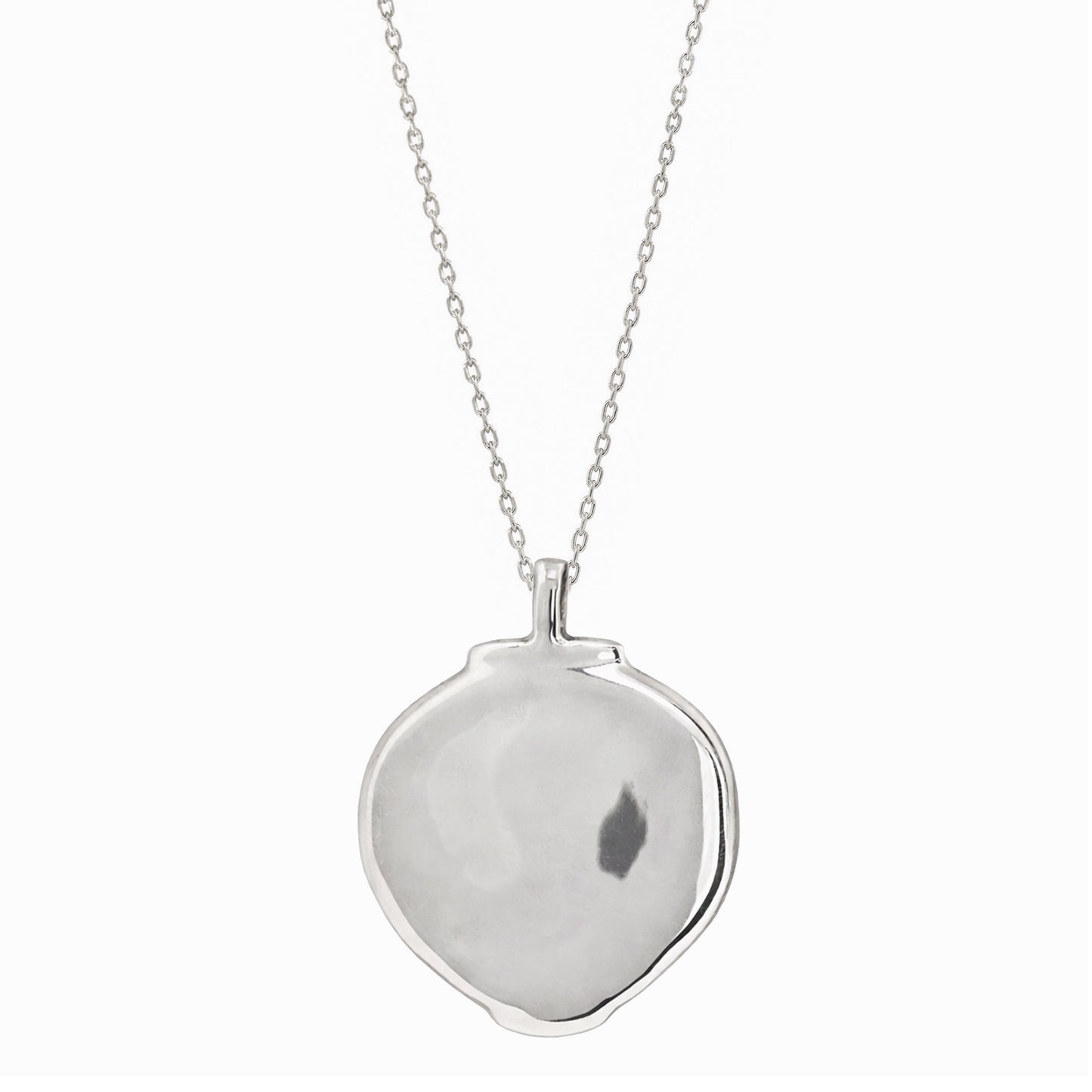 Moon Jar Pendant Sterling Silver