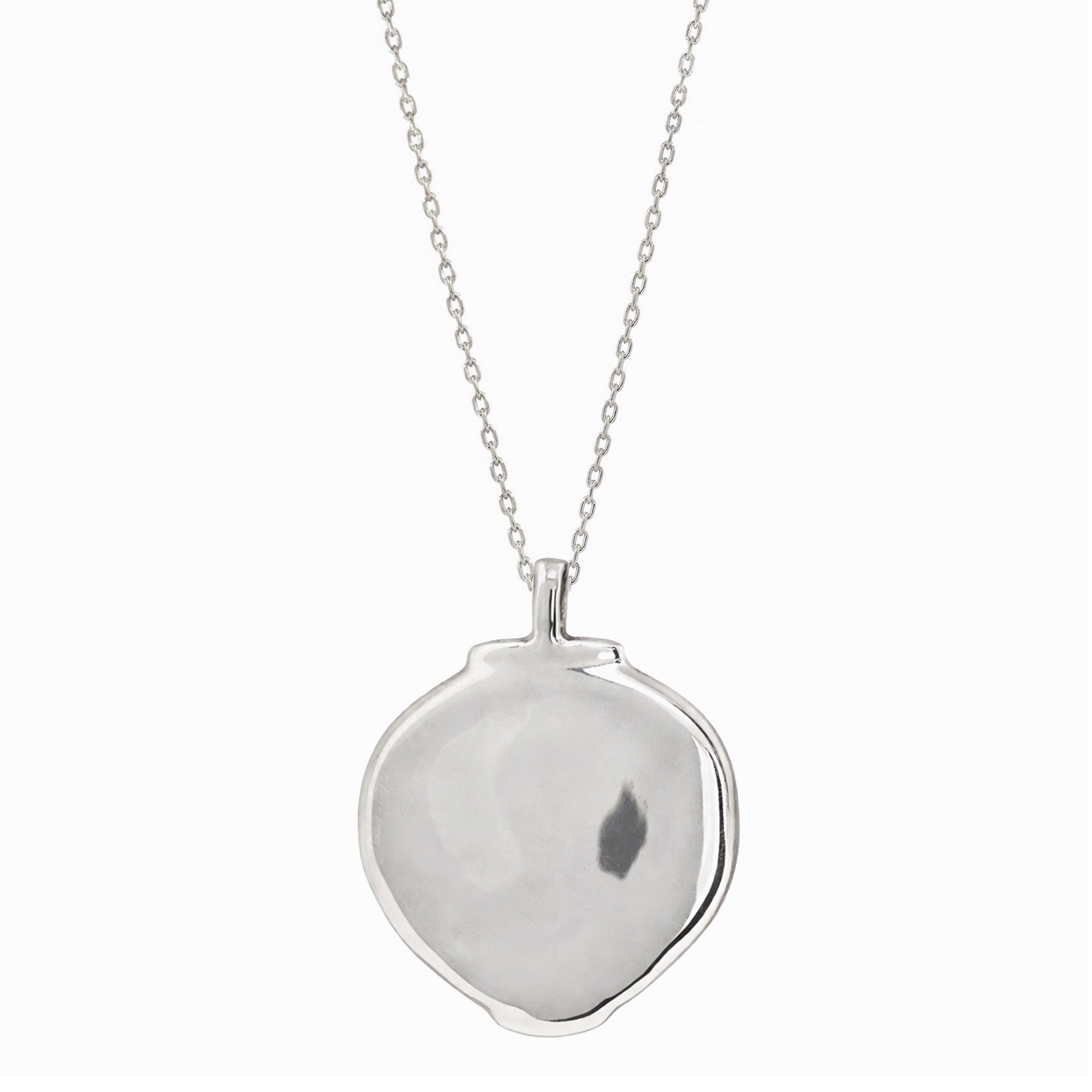 Moon Jar Pendant Sterling Silver