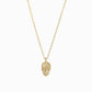 Skull Pendant Necklace 14K Solid Gold  BY L’AIMÉ NEW YORK