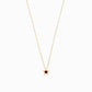 Star Blue Topaz Necklaces Pavé Lab Diamond Necklace 14K Solid Gold | December Birthstone