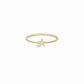 Star One Pavé Lab Diamond Ring 14K Solid Gold