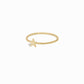 Star One Pavé Lab Diamond Ring 14K Solid Gold