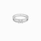 M Initial Letter Ring Sterling Silver