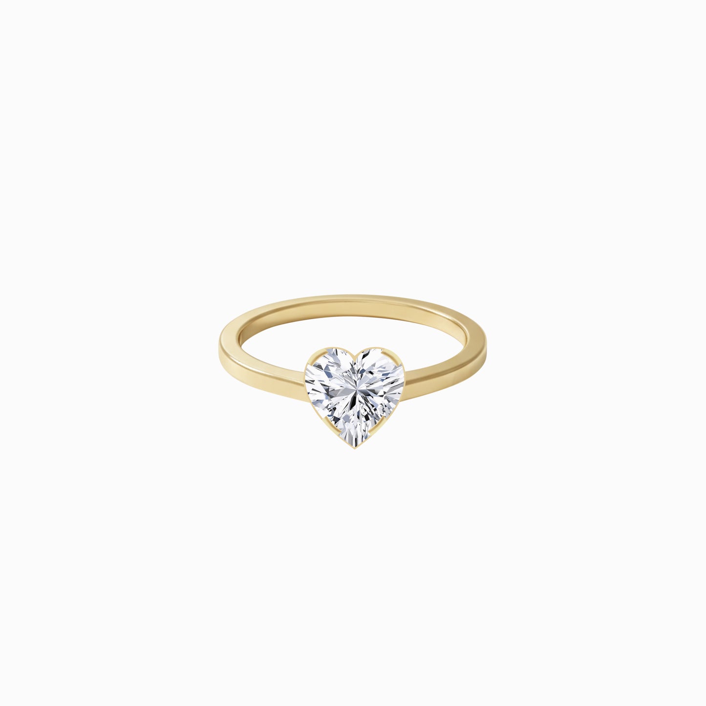 Heart Cut Diamond Ring Gold | REVE