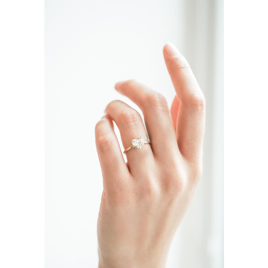 Heart Cut Diamond Ring Gold | REVE