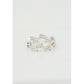 Korean Letter Laugh ㅋㅋㅋㅋ Ring Sterling Silver