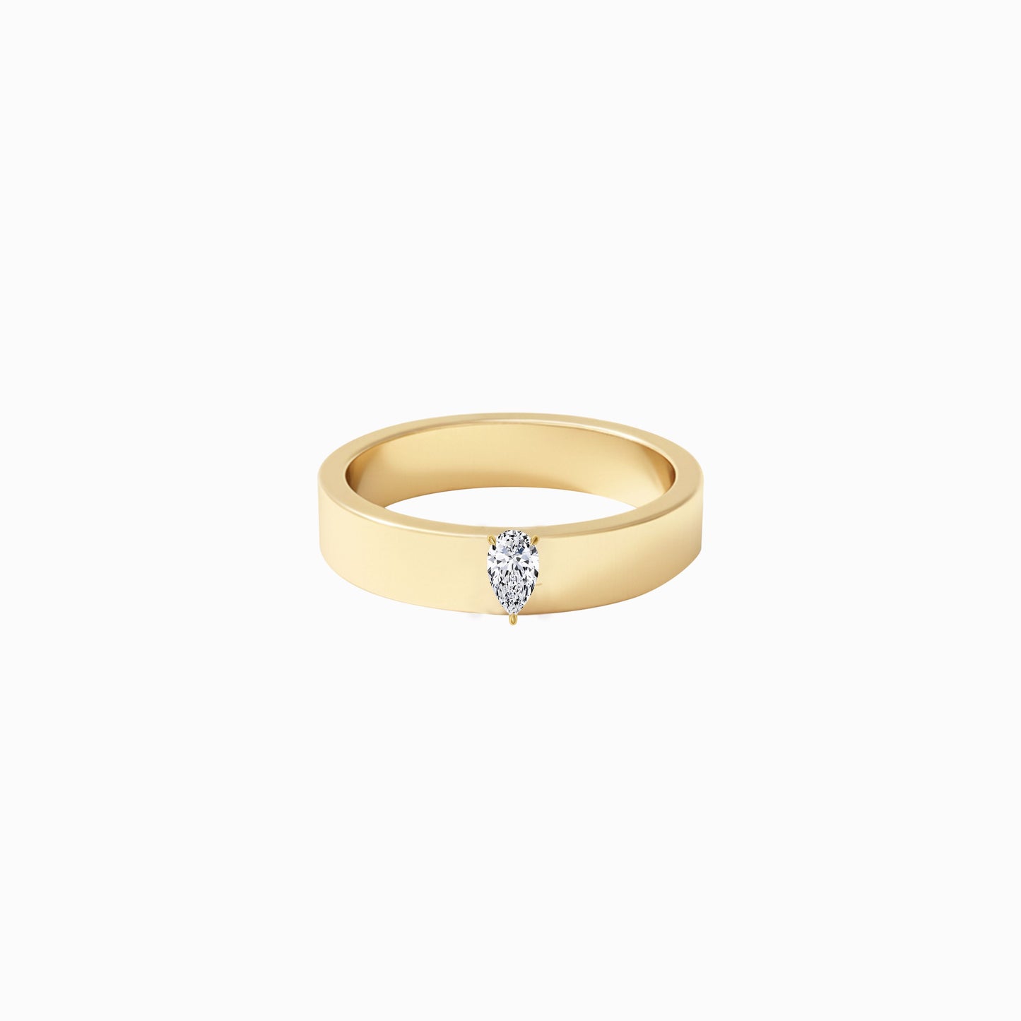 Lozenge Cut Diamonds Ring Gold | MINE