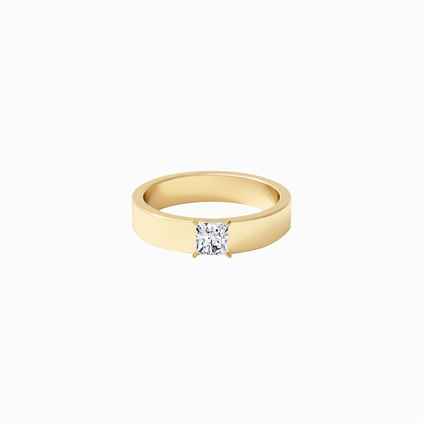 Princess Cut Diamonds Ring Gold | MINE