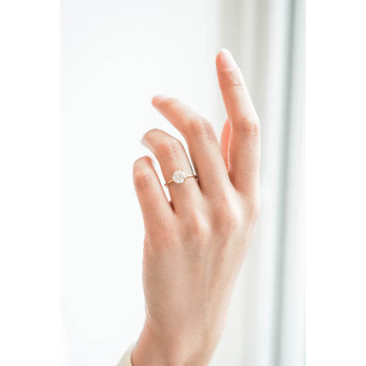 Round Brilliant Cut Diamond Ring Gold | WISH
