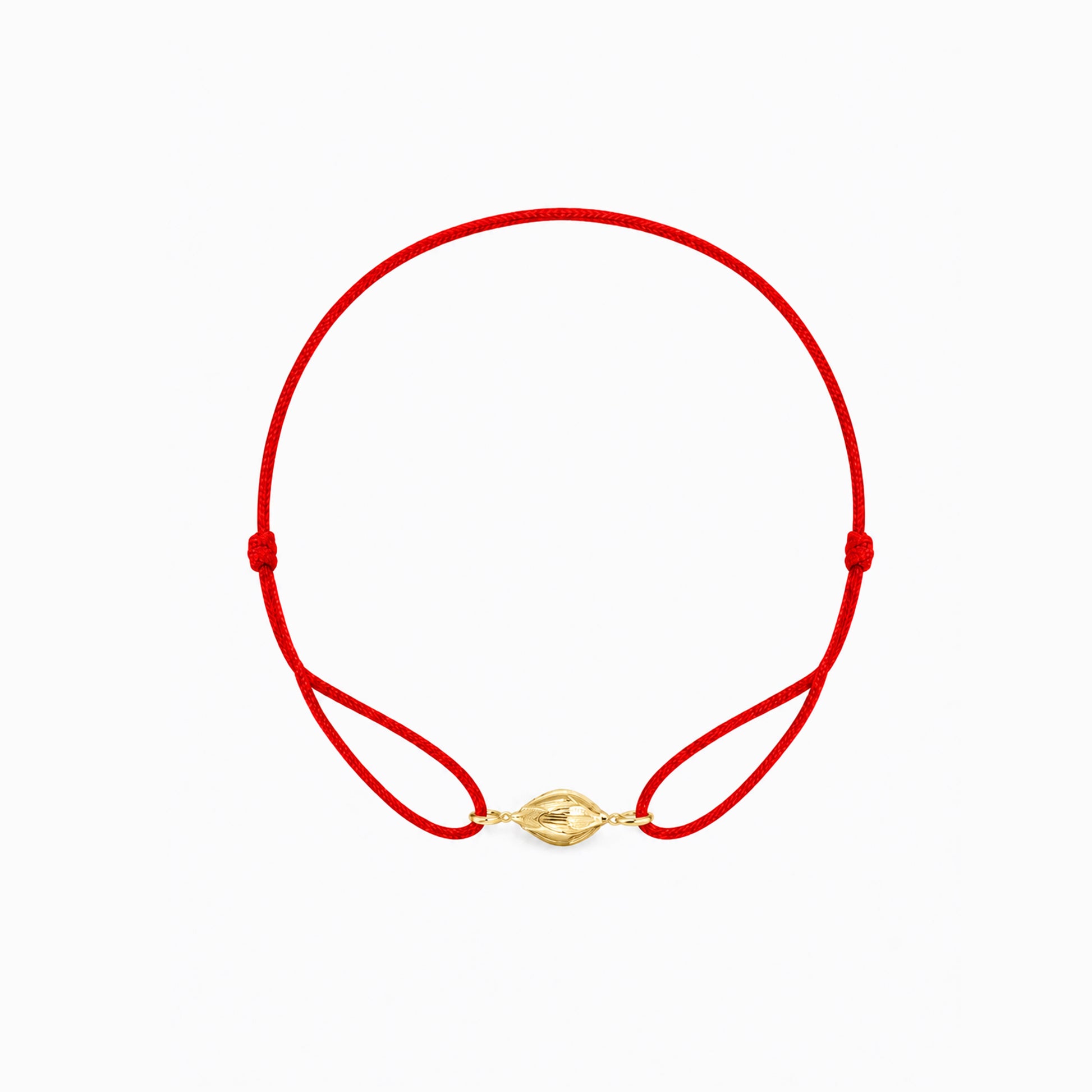 BY L’AIMÉ NEW YORK Lotus Bud Bracelet 14K Solid Gold carries a sense of calm