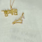 24K Pure Gold Leo Constellation Lab-Grown Diamond Charm  Pendant | BY L’AIMÉ NEW YORK