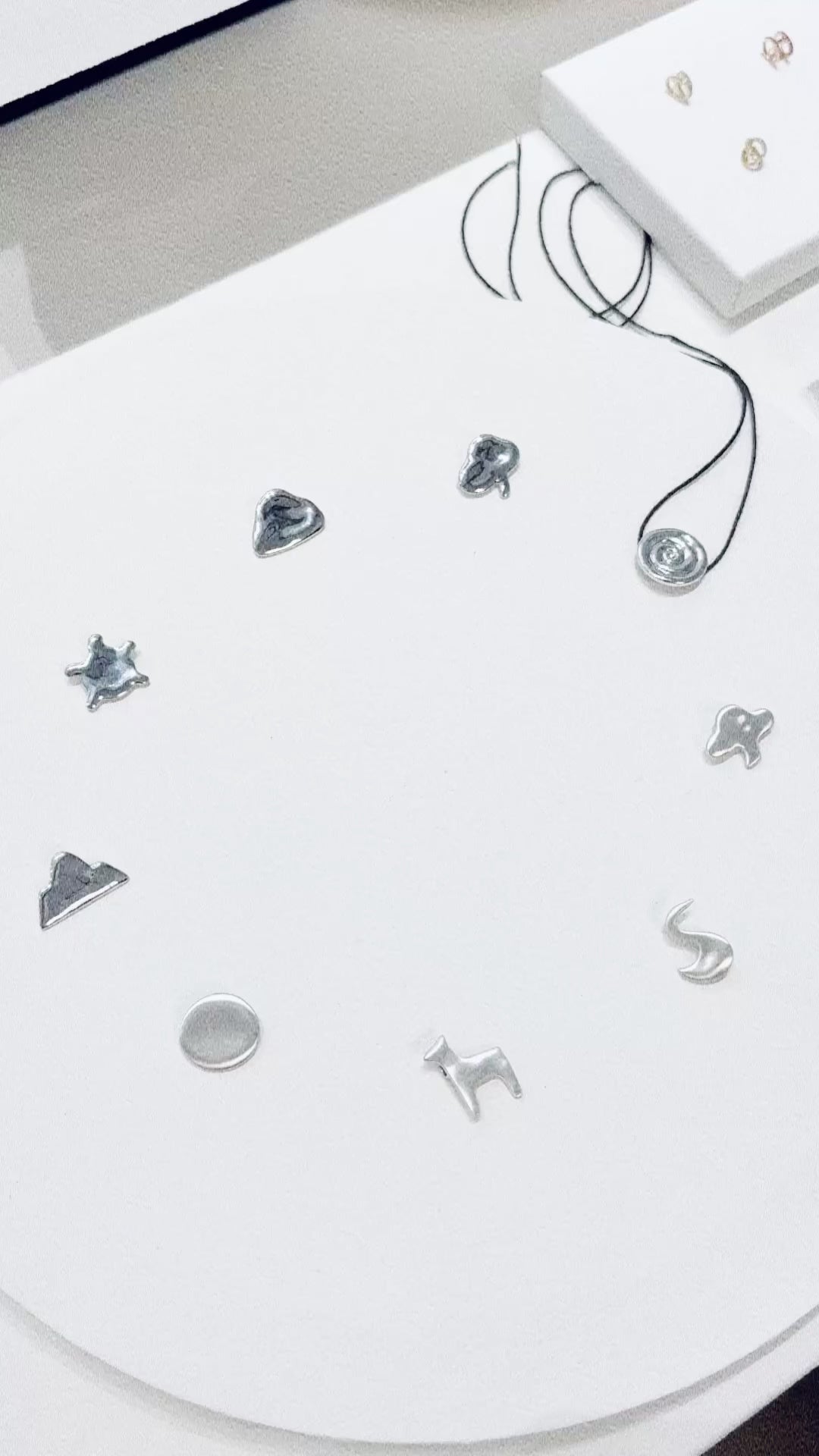 Lucky Necklace Pendant Korean Ten Symbols of Longevity 십장생 | BY L’AIMÉ NEW YORK 