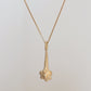 BY L’AIMÉ NEW YORK Korean Guardian Dokkaebi Lucky Club Necklace 14K Solid Gold 도깨비 방망이 팬던트 목걸이