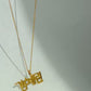 24K Pure Gold Custom Korean Hangul Name Pendant – Personalized