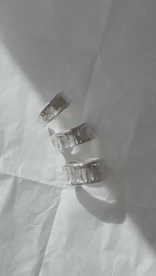 BY L’AIMÉ NEW YORK Spine Layer Ring - Bone Spine Statement Ring 